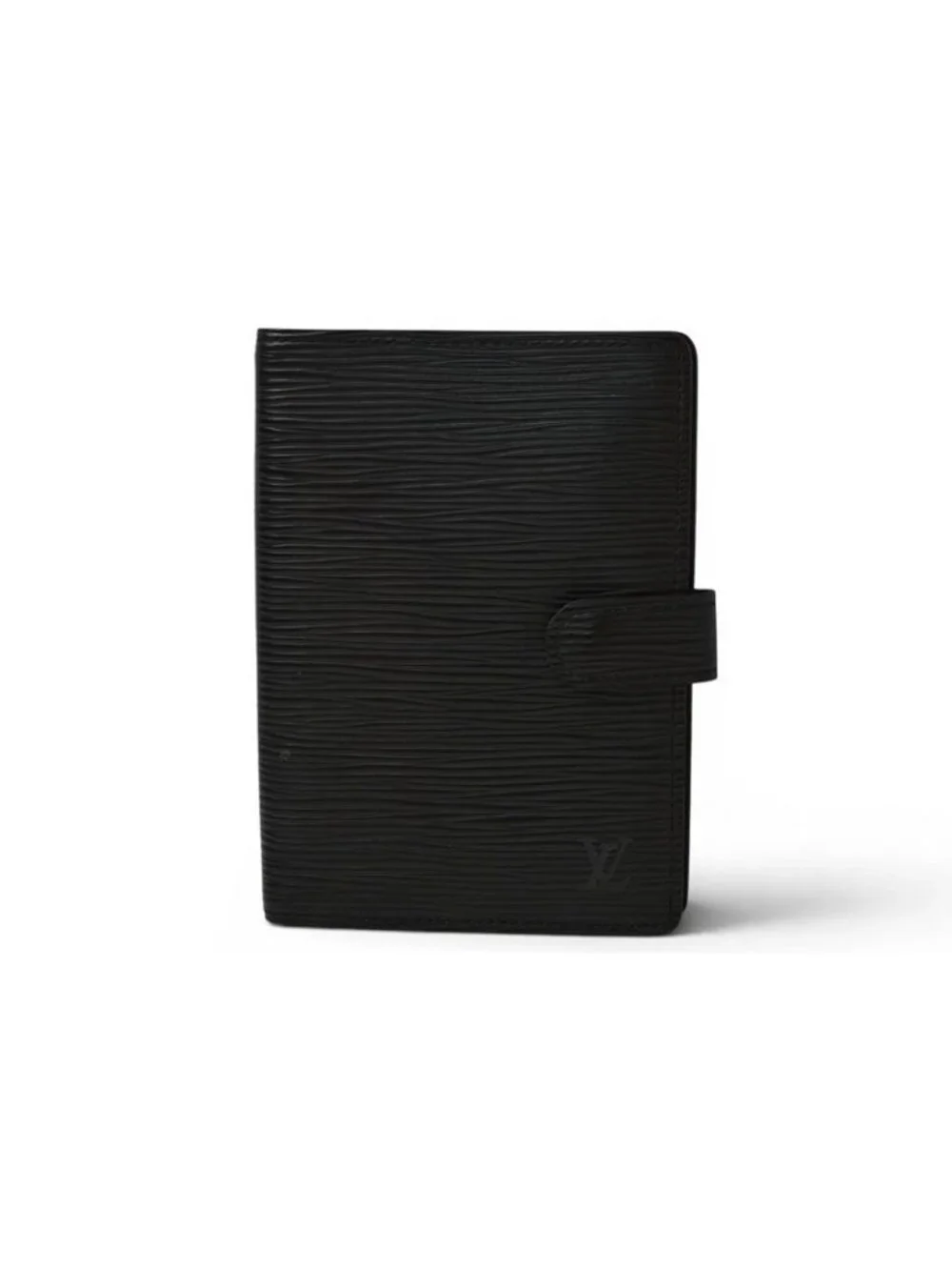 Louis Vuitton Notebook Cover Agenda PM Epi Black